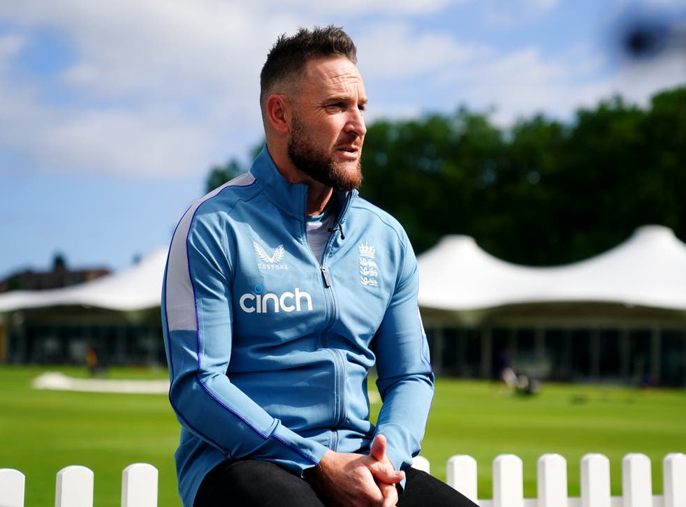 Brendon McCullum is aiming to improve England’s Test record (Victoria Jones/PA)