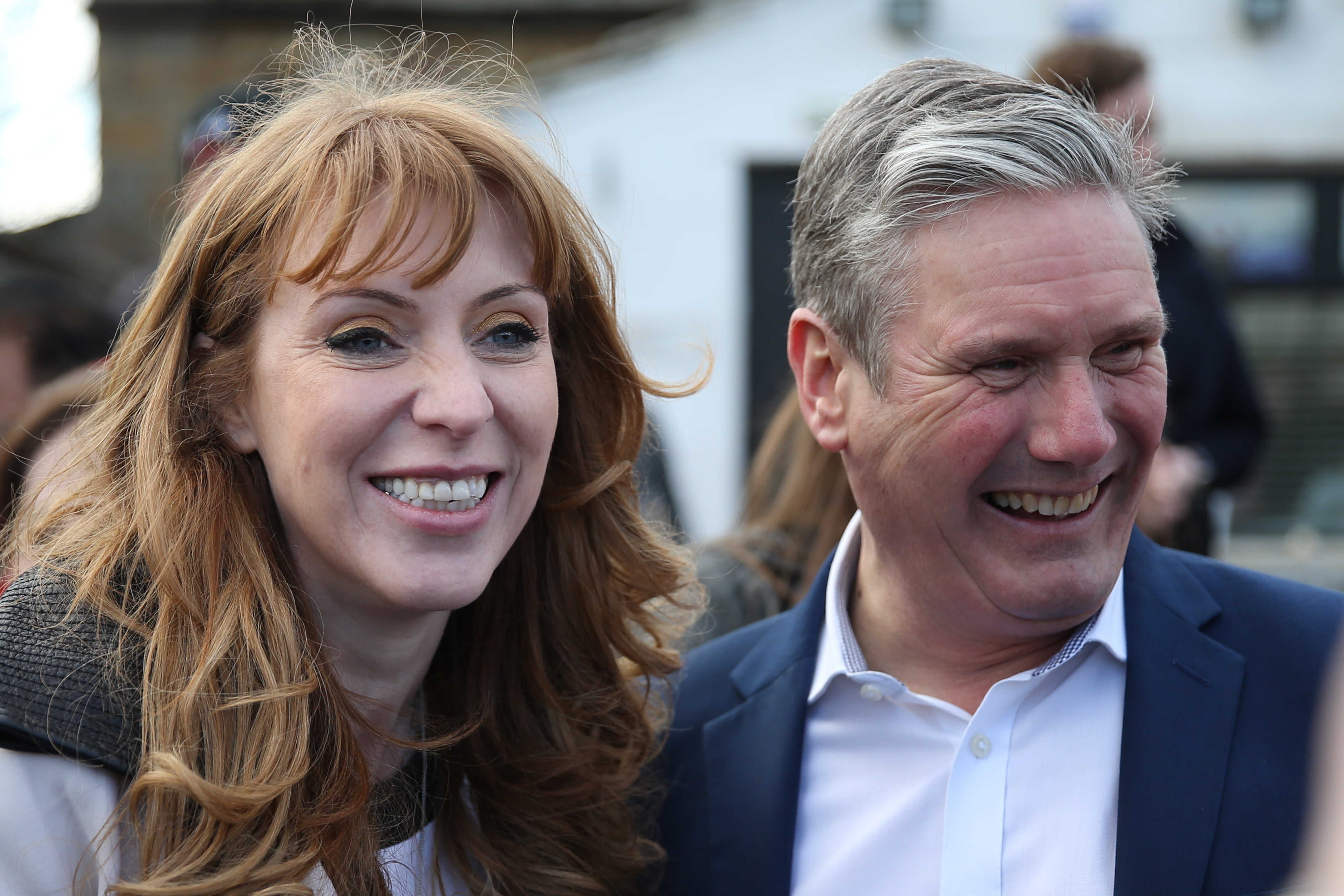 Angela Rayner and Sir Keir Starmer