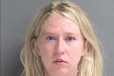 Woman charged after four dogs died in hot car while she ate at restaurant