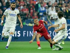 Liverpool vs Real Madrid LIVE: Champions League final latest score and goal updates