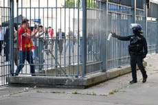 Liverpool demand investigation after fans sprayed by tear gas at Champions League final