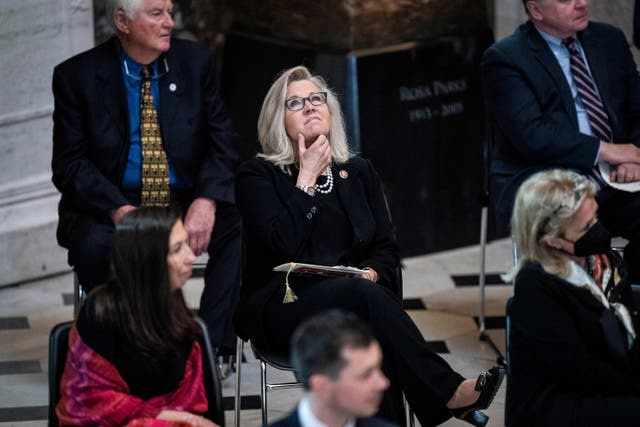 <p>Liz Cheney has become persona non grata within the House GOP </p>