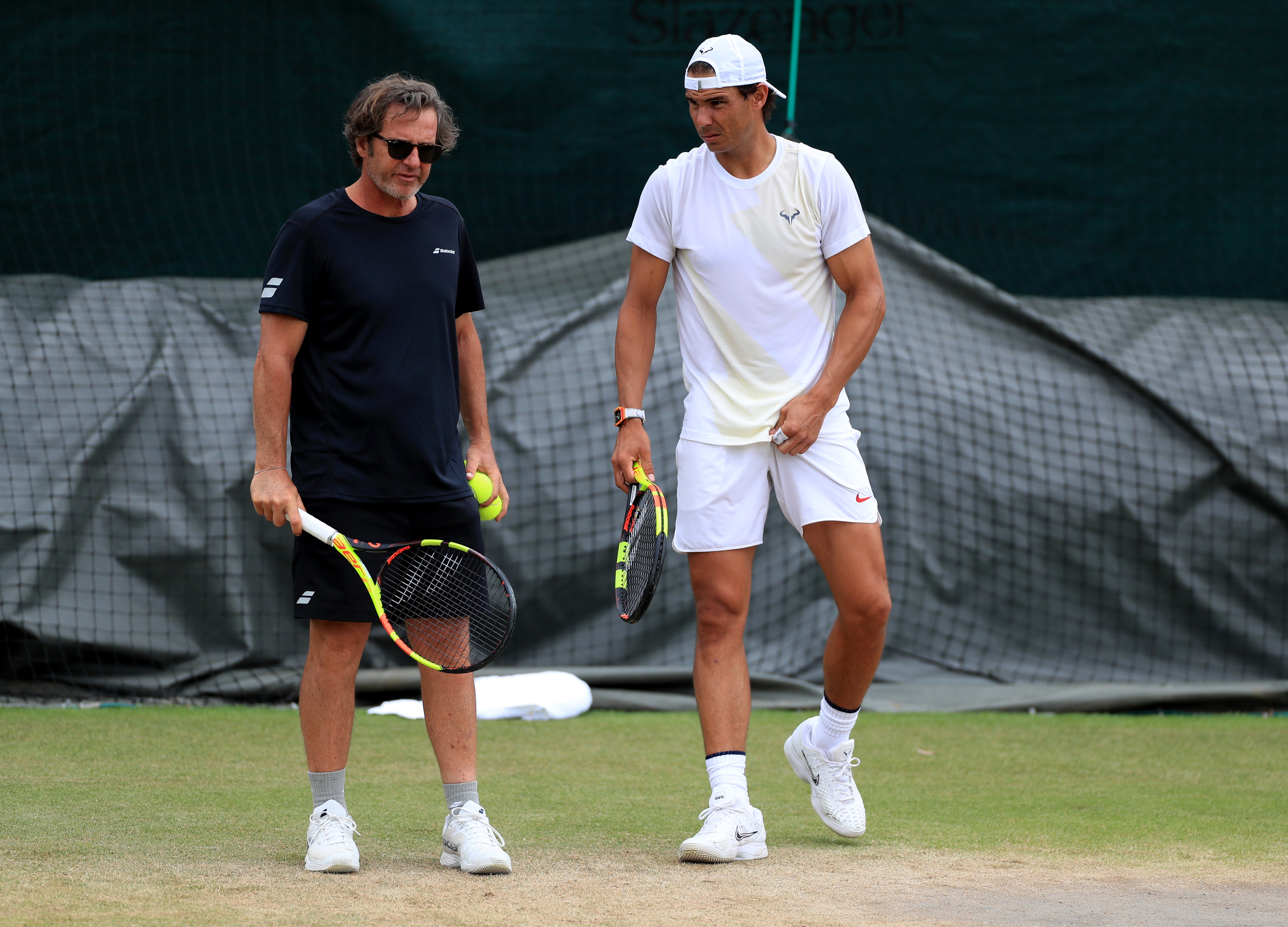 Rafael Nadal faces uncle Toni’s player (Mike Egerton/PA)