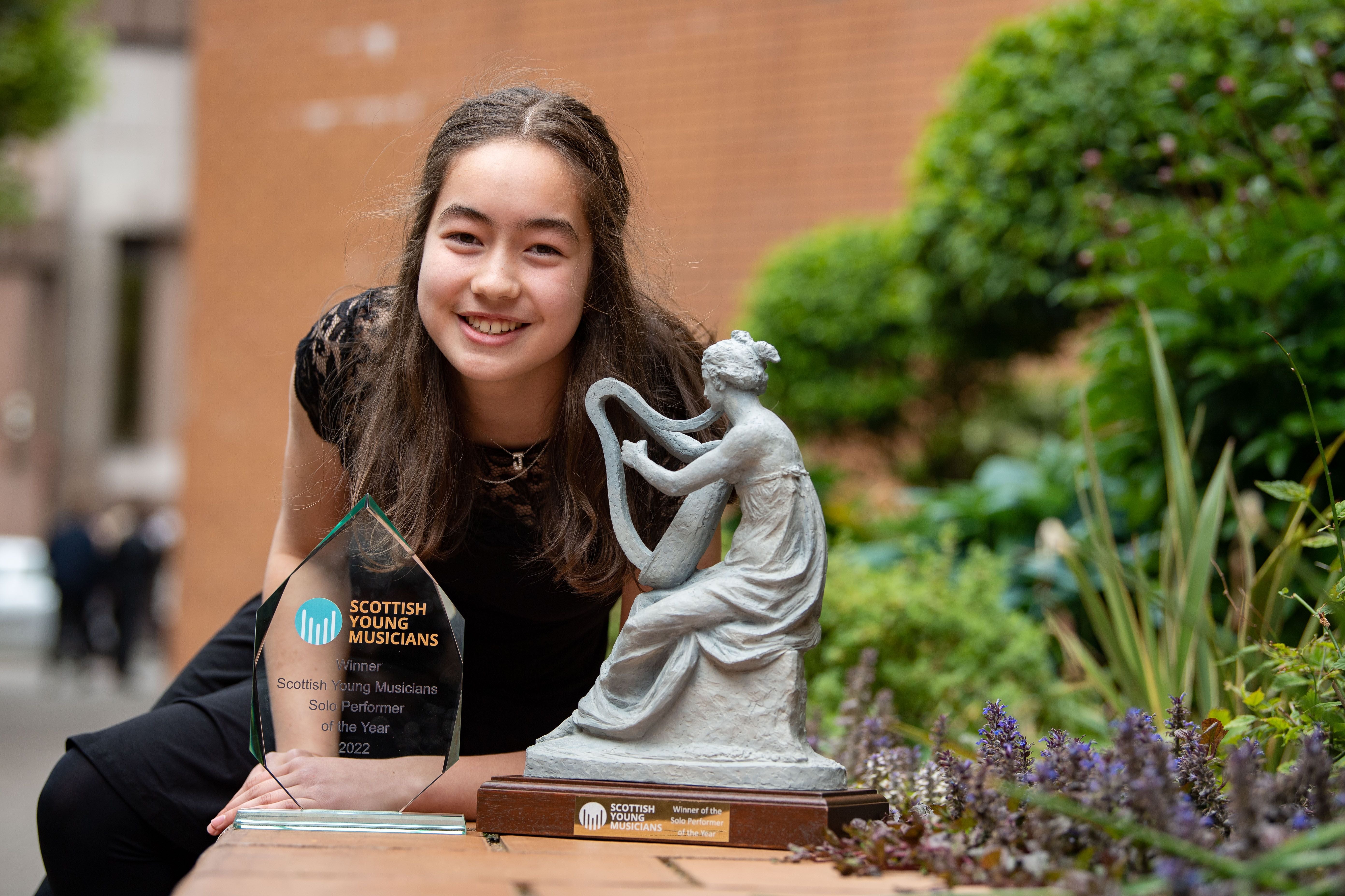 Juliet Robertson is the first Scottish Young Musicians Solo Performer of the Year (Ian Georgeson/PA)