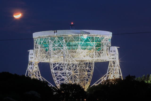 The Lovell Telescope at Jodrell Bank Observatory is a landmark structure (Peter Byrne/PA)