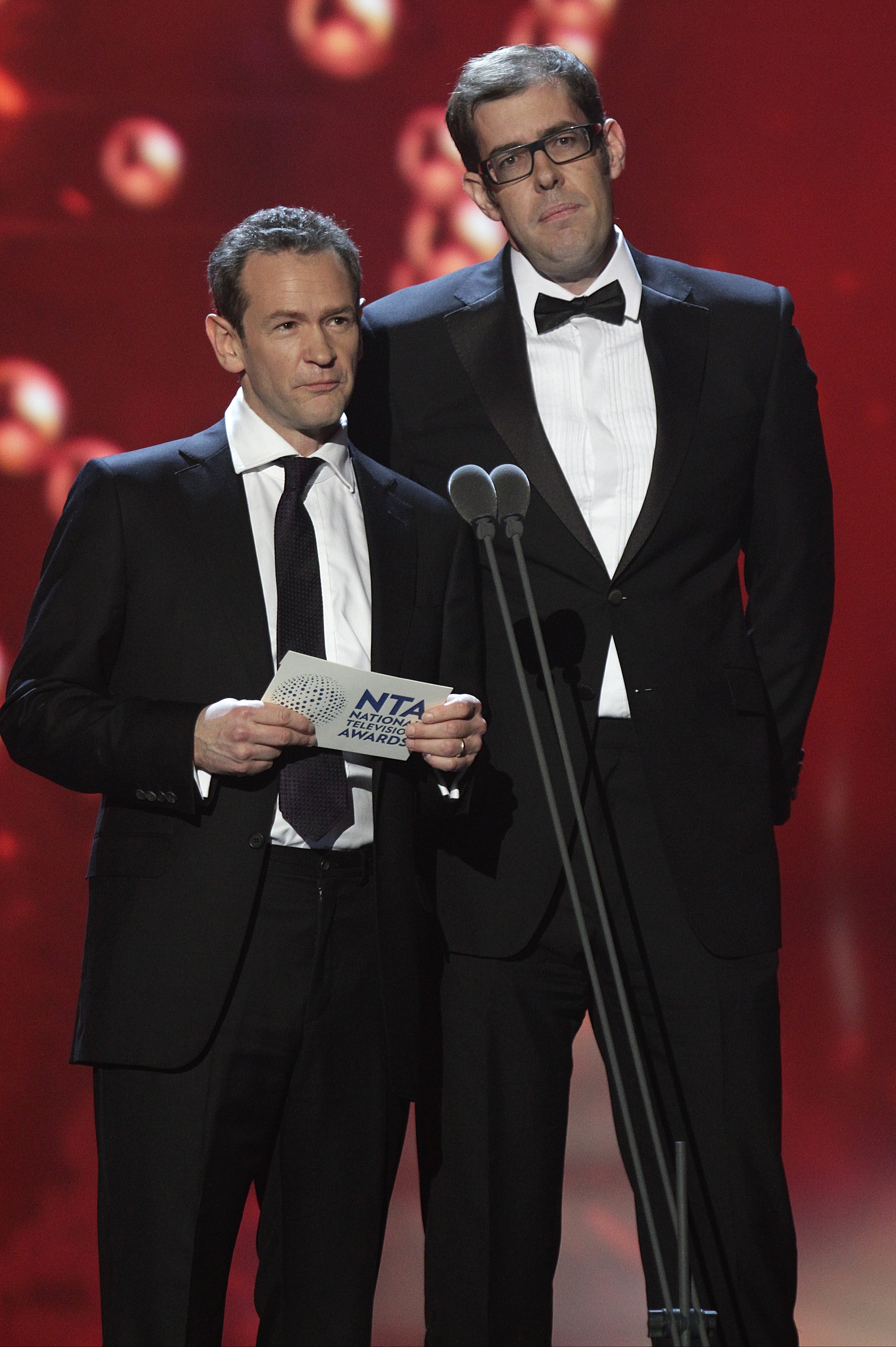 Alexander Armstrong and Richard Osman on stage during the 2013 National Television Awards (Yui Mok/PA)