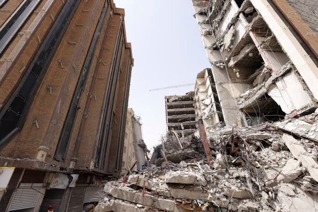 Iran Building Collapse