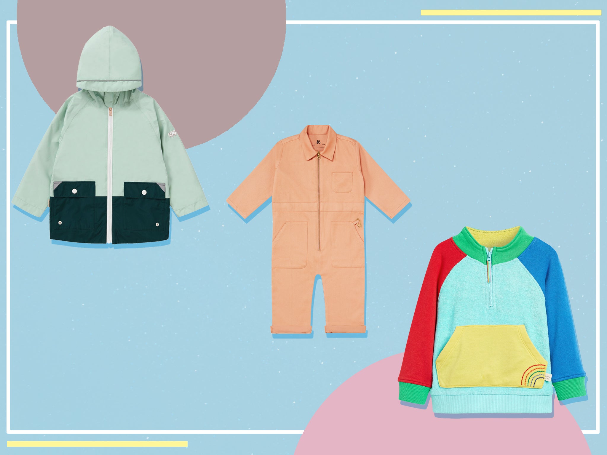 Our three and six-year-old testers tried both independent labels and high street brands on for size