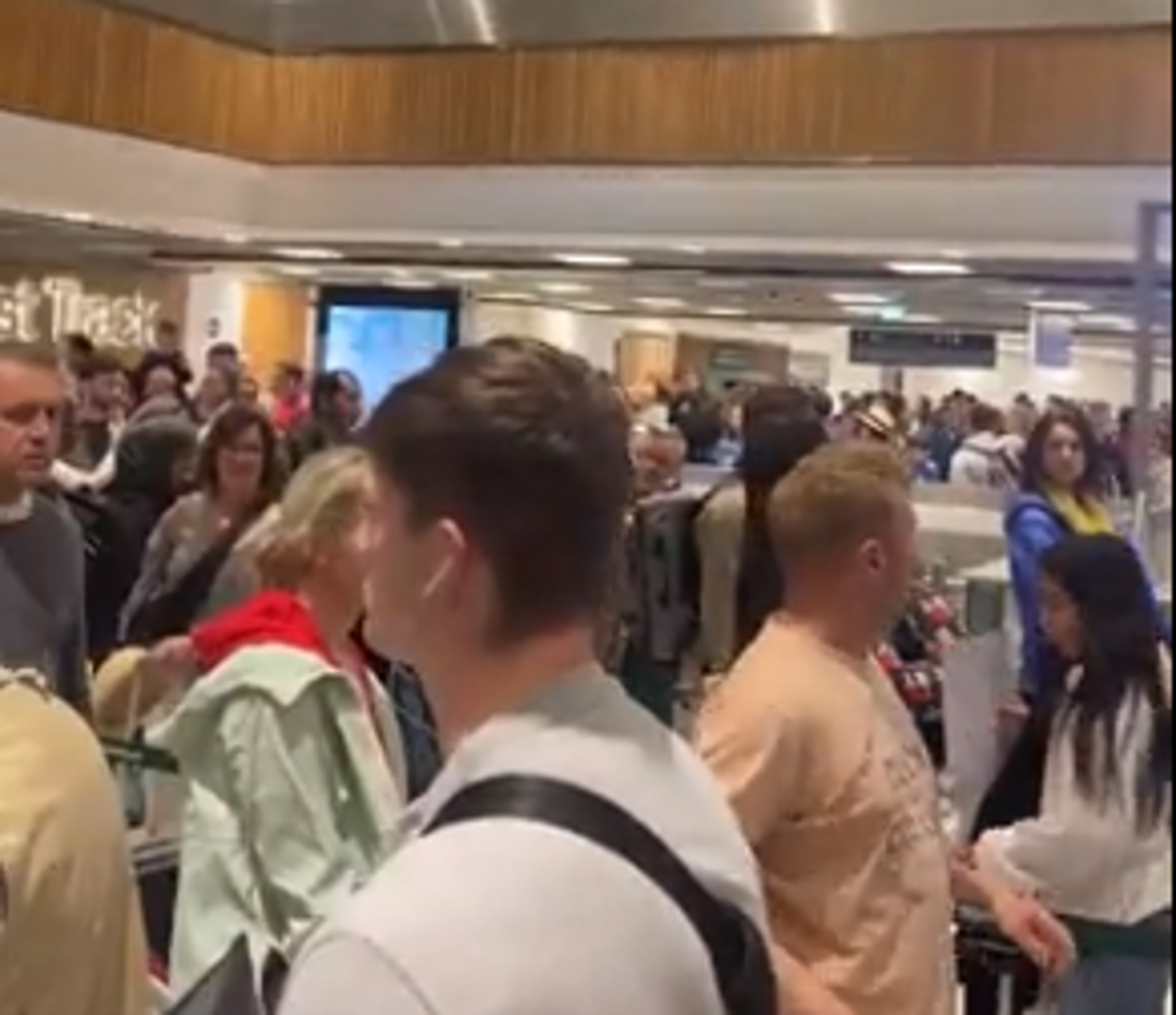More easyJet flights cancelled as Dublin airport queues continue – follow live