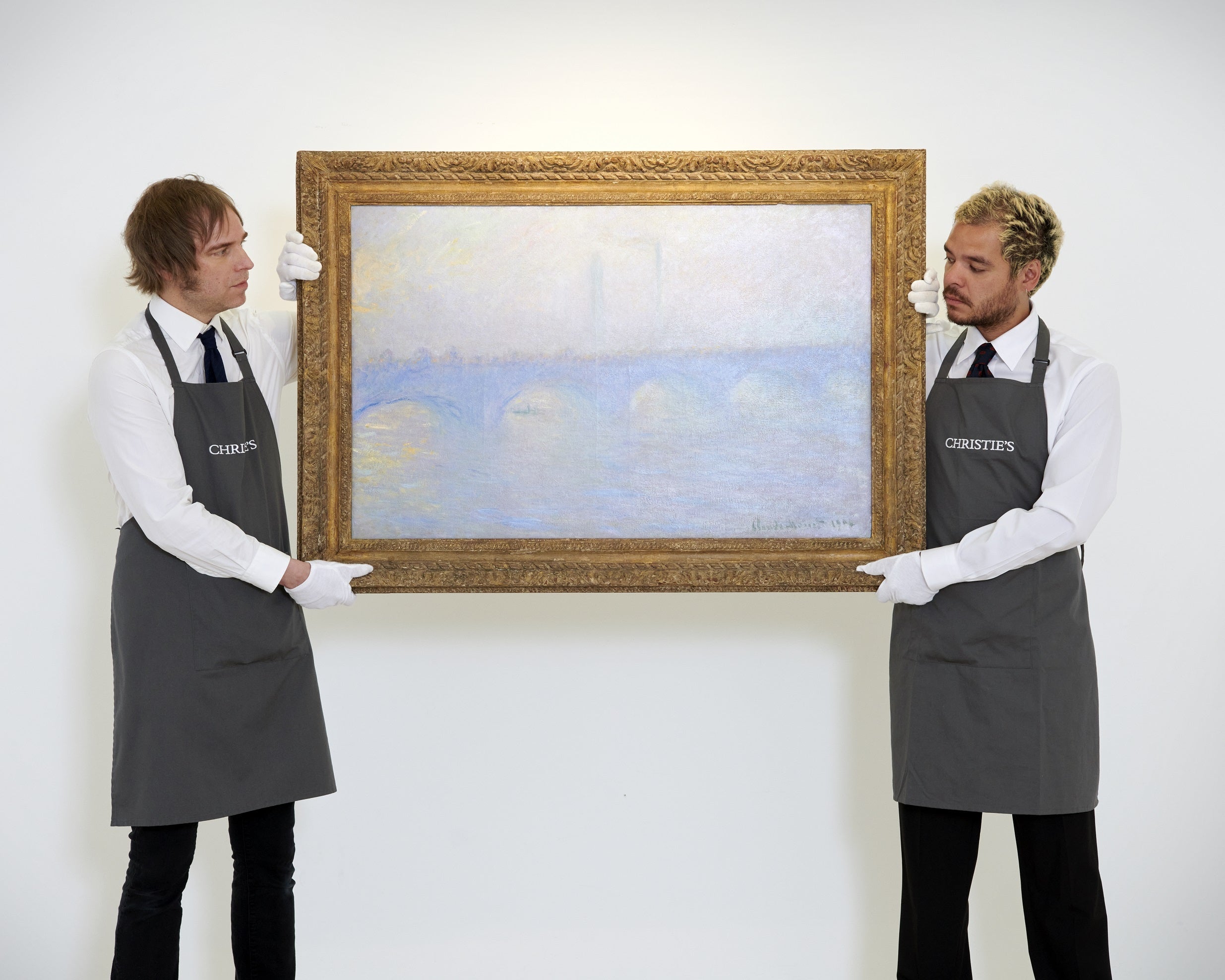 Claude Monet’s Waterloo Bridge, Effet de Brume, is to be sold at auction by Christie’s in June (Christie’s Images LTD 2022/PA)