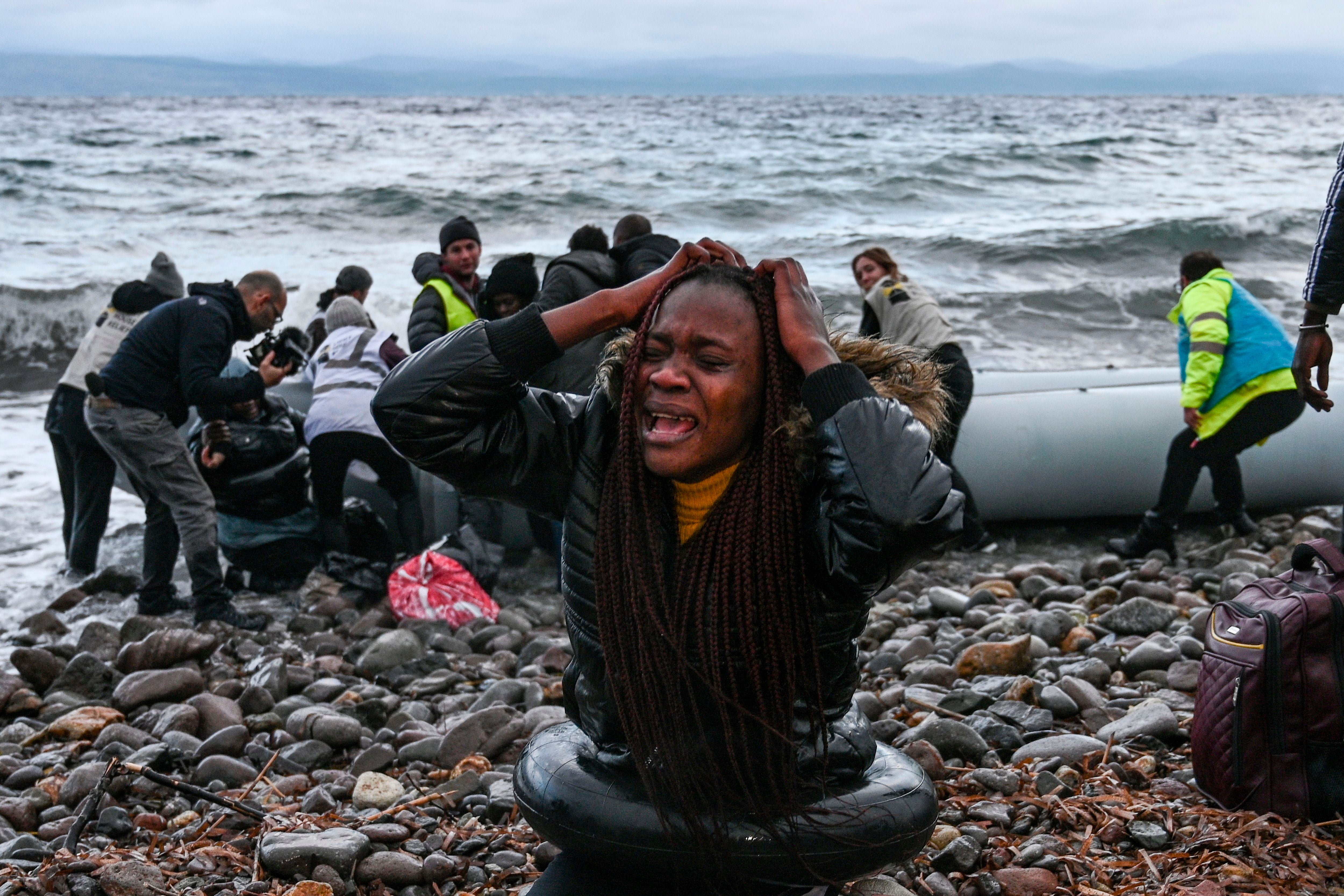 Behind every image of a migrant arrival is a story