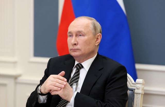<p>Russian President Vladimir Putin</p>