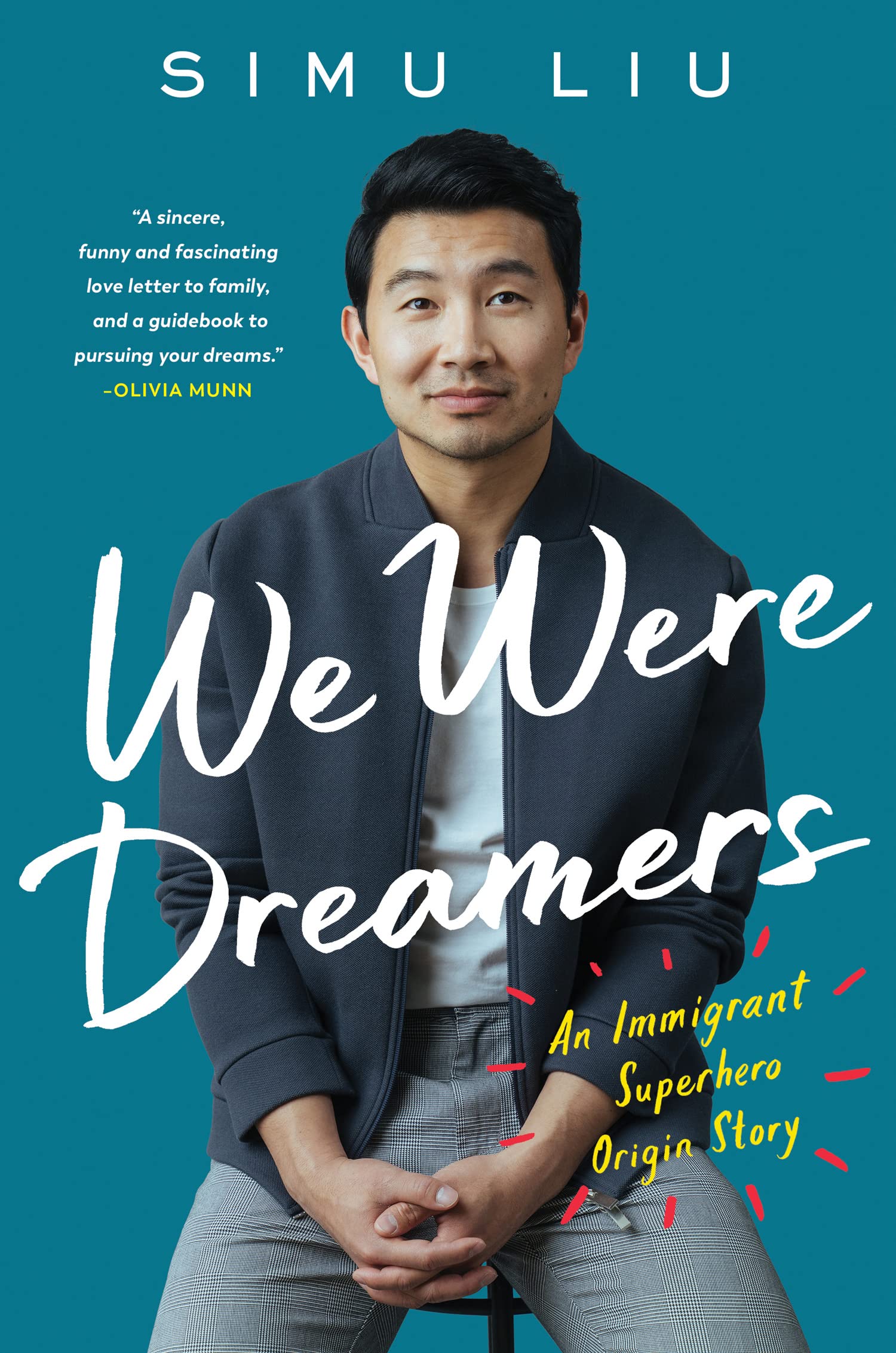 The cover art for Liu’s memoir ‘We Were Dreamers’