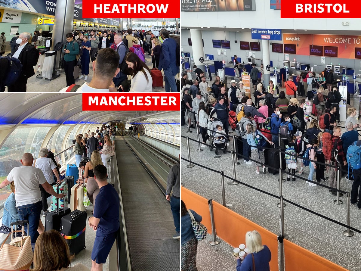 Airport chaos to continue as easyJet cancels more flights