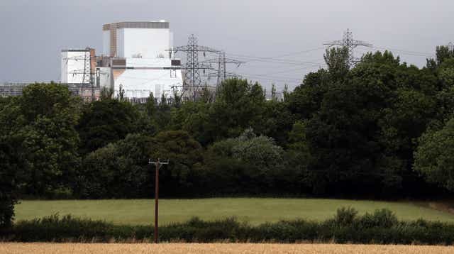 Hinkley Point B power station in Somerset (Andrew Matthews/PA)