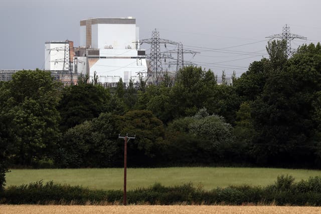 Hinkley Point B power station in Somerset (Andrew Matthews/PA)