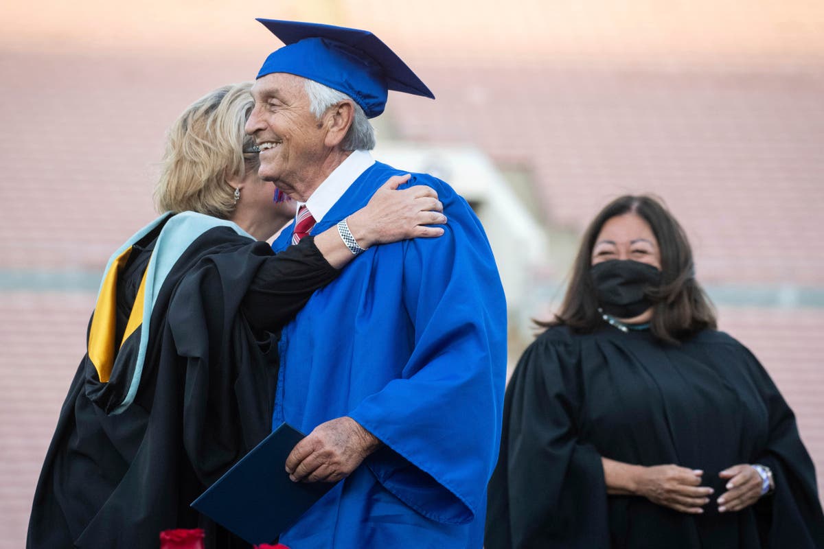 California man, 78, gets high school diploma 6 decades later