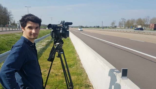 <p>French cameraman and reporter Frederic Leclerc-Imhoff, 32, died in eastern Ukraine on 30 May, 2022</p>
