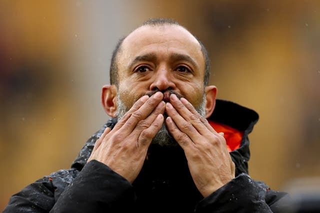 Nuno enjoyed success with Wolves (Bradley Collyer/PA)