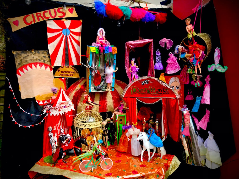Lou’s circus dolls (Collect/PA Real Life)