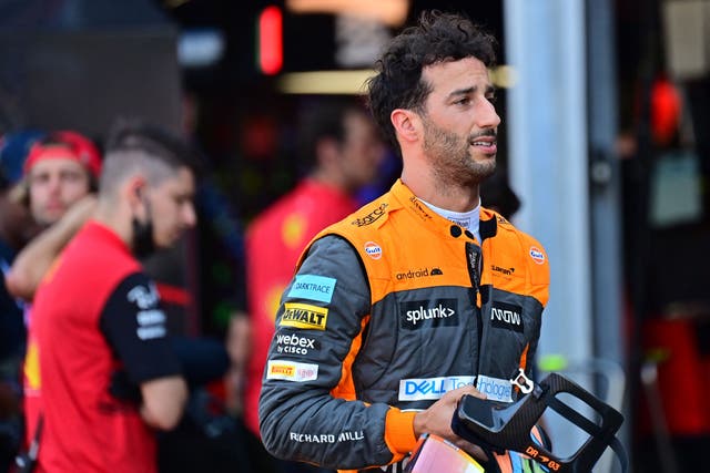 <p>Daniel Ricciardo has struggled so far in 2022 </p>