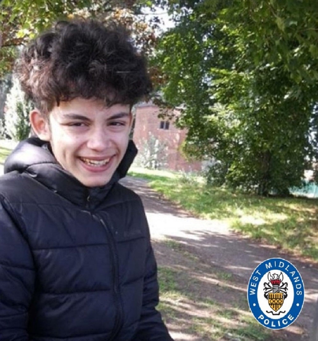 Zane Smart, who was fatally stabbed in Wolverhampton (Family handout/West Midlands Police)