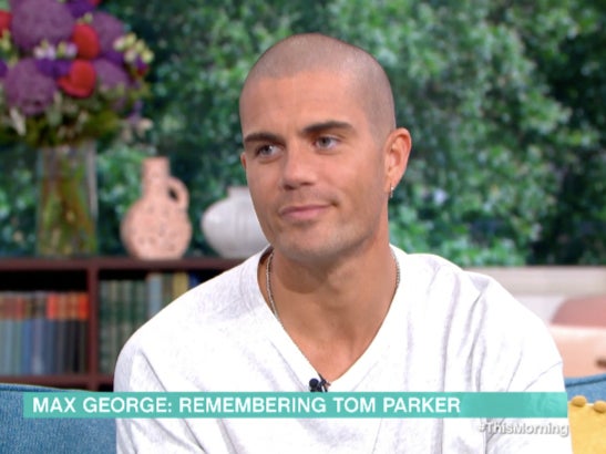 <p>The Wanted’s Max George on This Morning</p>