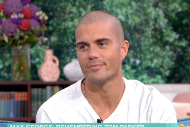 <p>The Wanted’s Max George on This Morning</p>
