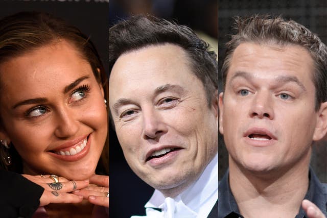 <p>Miley Cyrus, Elon Musk and Matt Damon have all appeared in the Marvel Cinematic Universe</p>