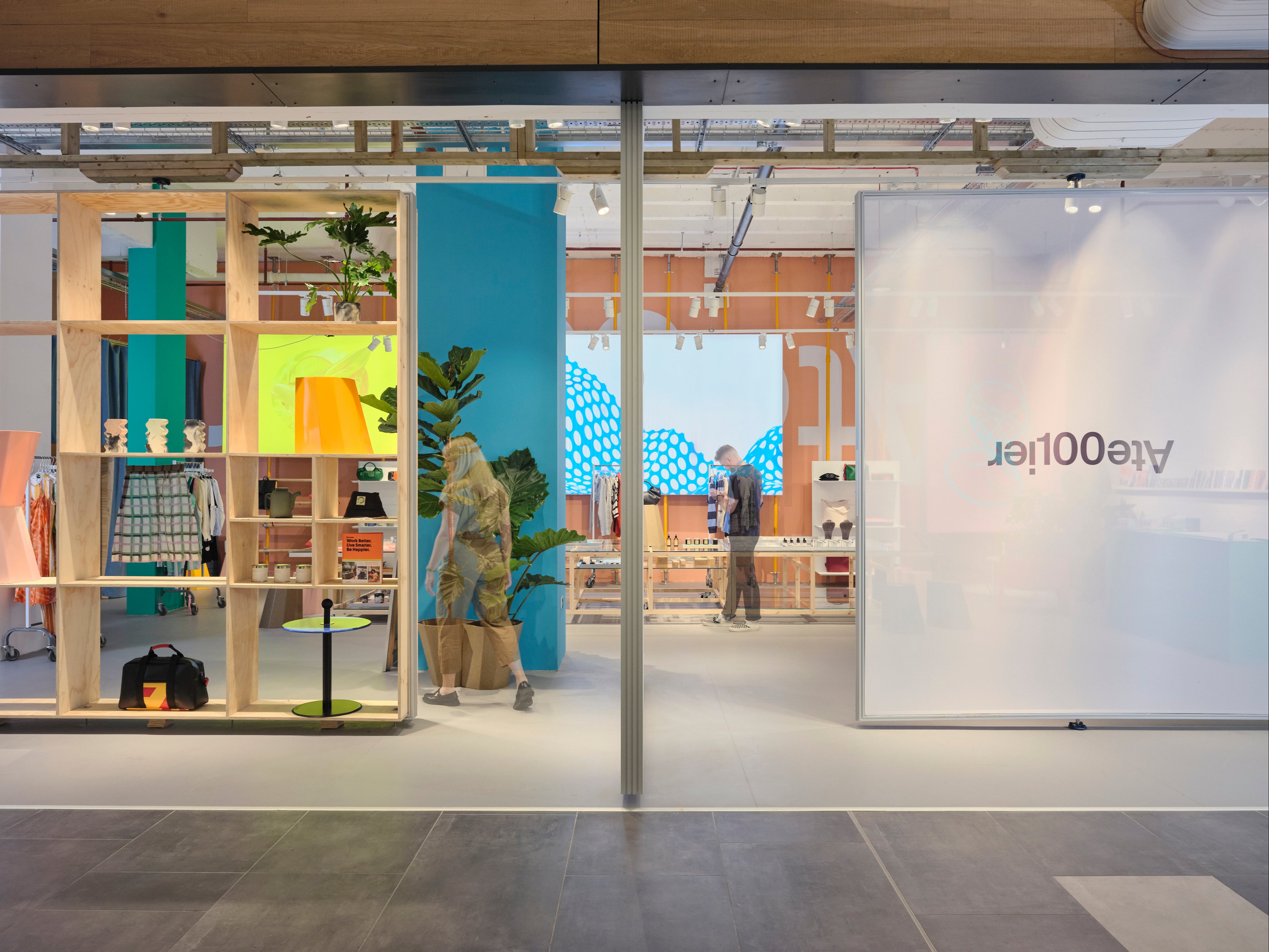 Atelier100, a new creative space and programme launched by H&M and Ikea
