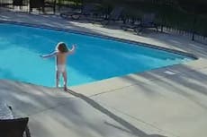 Neighbours save four-year-old boy with autism from drowning in heart-stopping video