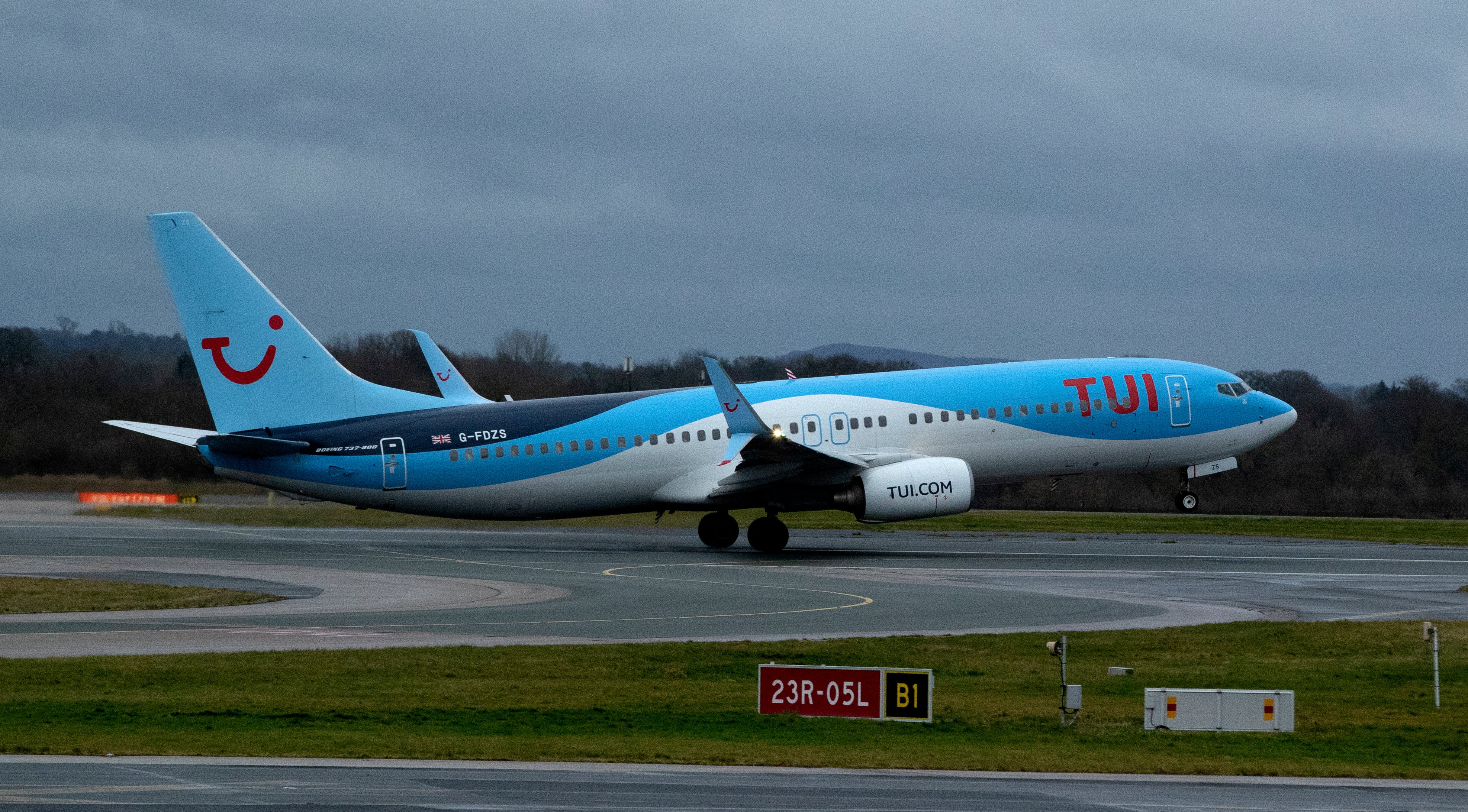 Tui Airways has cancelled nearly 200 flights due to serve Manchester Airport between now and the end of June as the chaos faced by UK holidaymakers worsens (Peter Byrne/PA)