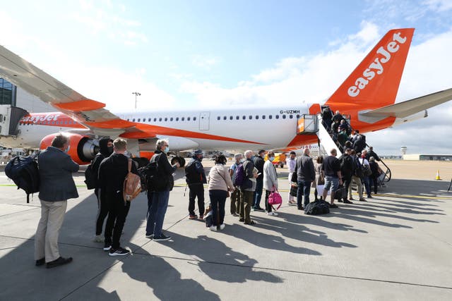 <p>easyJet and Tui have both cancelled flights after passengers had boarded the aircraft  </p>