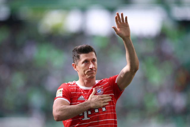 <p>Robert Lewandowski intends to leave Bayern Munich this summer</p>