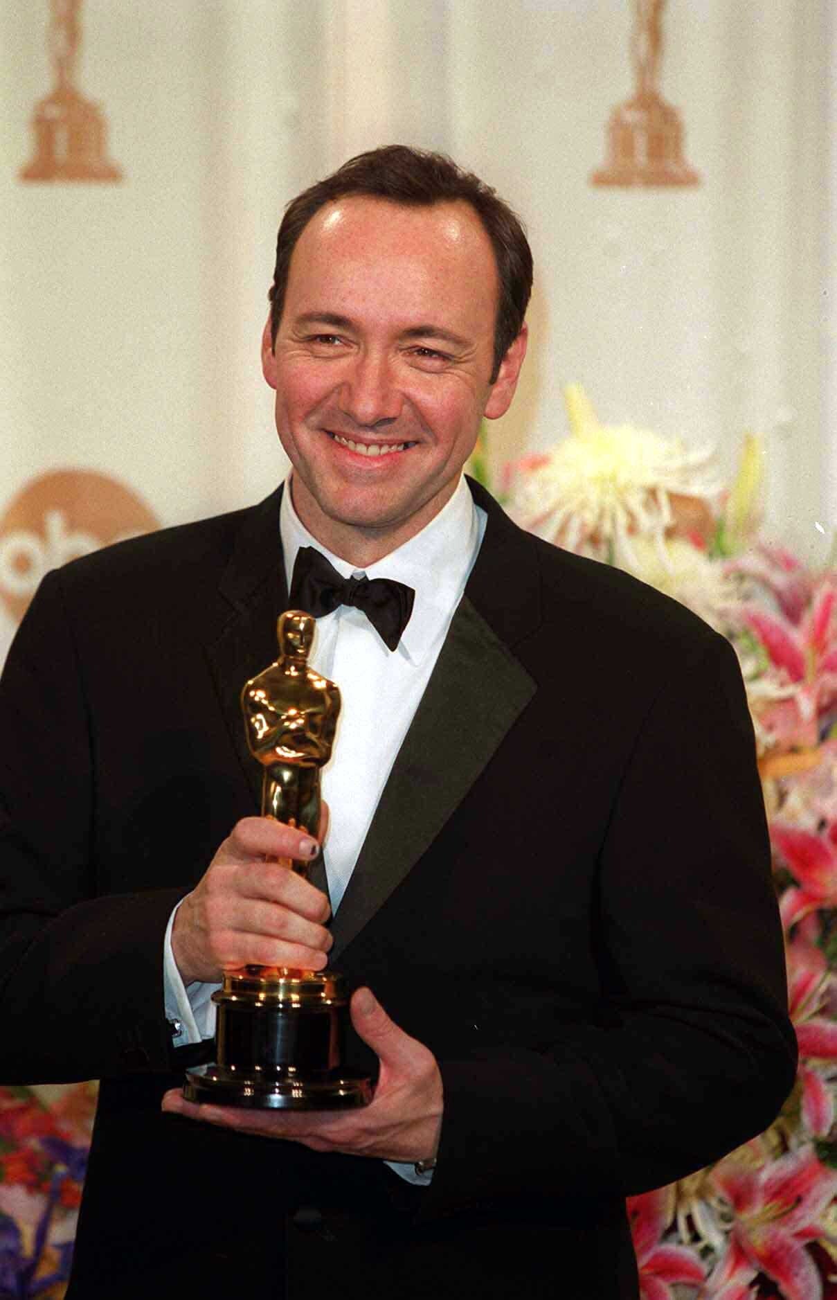 Spacey is a two-time Oscar winner and known for starring roles in American Beauty, The Usual Suspects and House Of Cards