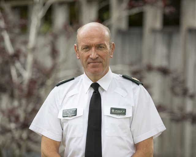 National Police Chiefs’ Council lead for contact management, Assistant Chief Constable Alan Todd at PSNI headquarters in Belfast (Liam McBurney/PA)