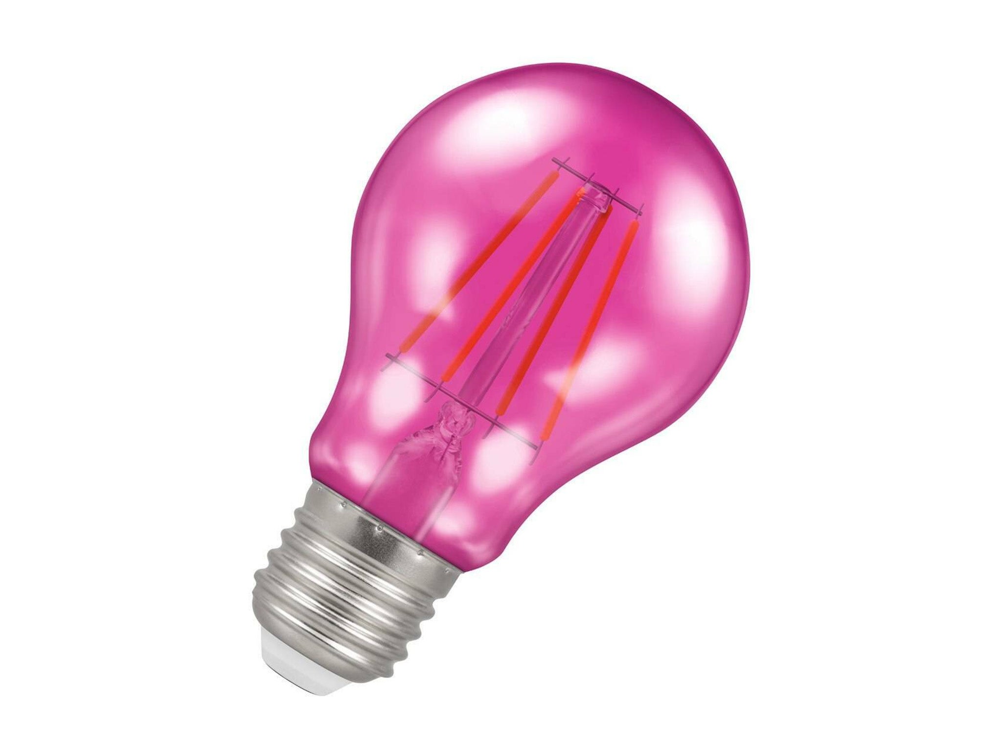 Crompton Lamps LED GLS 4.5W E27 Harlequin IP65 Pink Translucent.jpg
