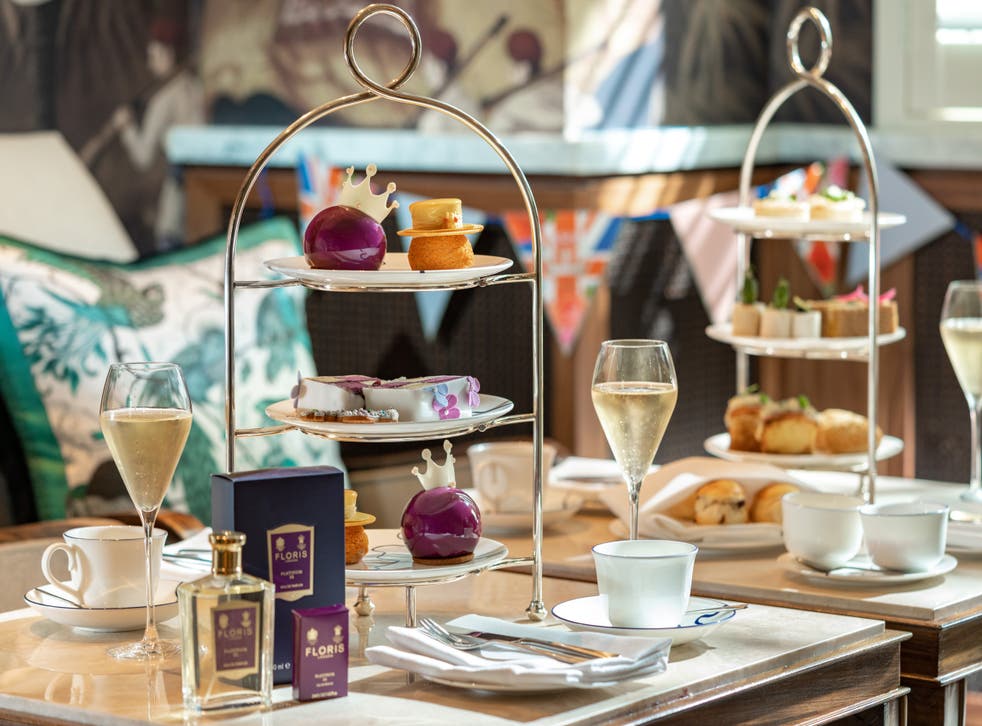 <p>The perfume-inspired tea at Great Scotland Yard Hotel</p>