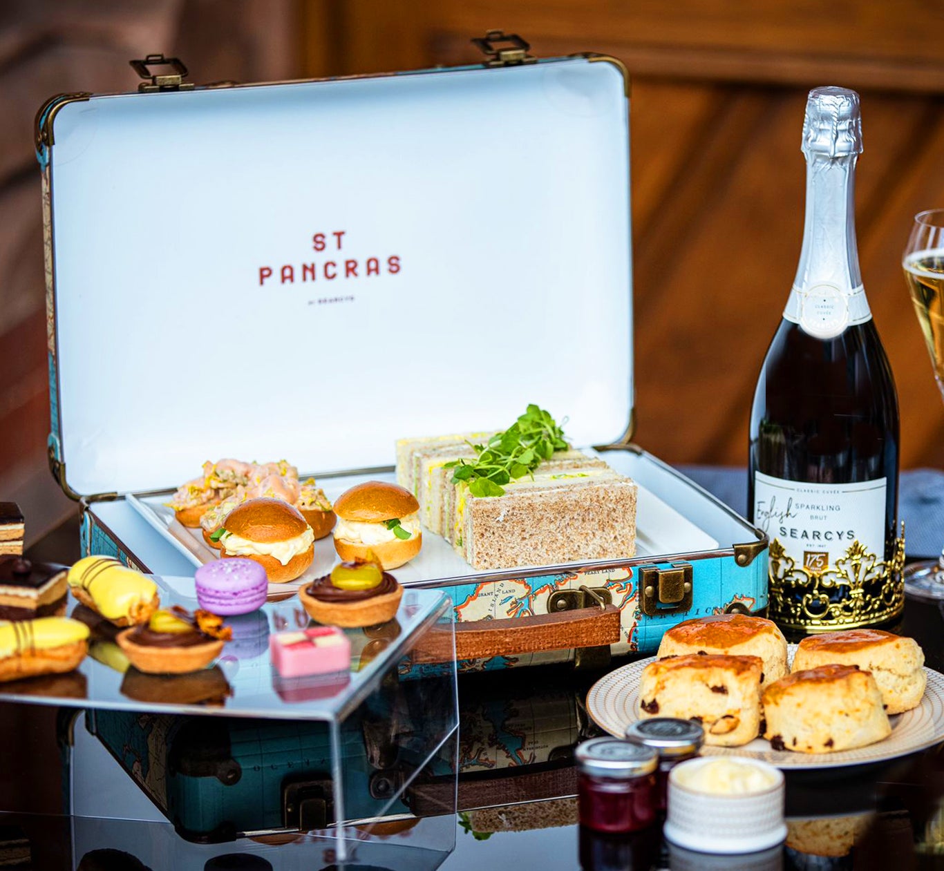 Searcys Jubilee Afternoon Tea at St Pancras