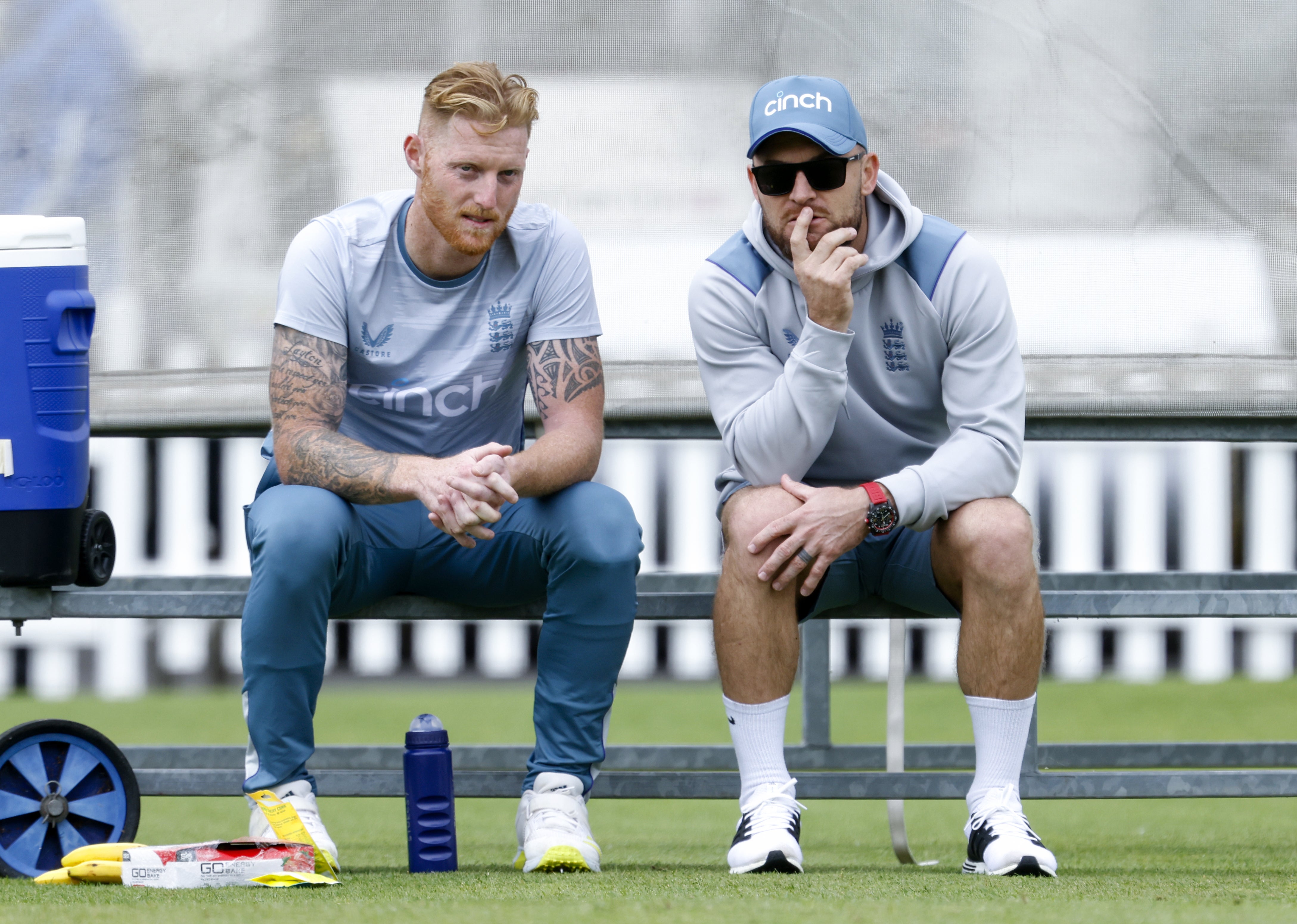 Ben Stokes, left, and Brendon McCullum begin their tenures against New Zealand on Thursday