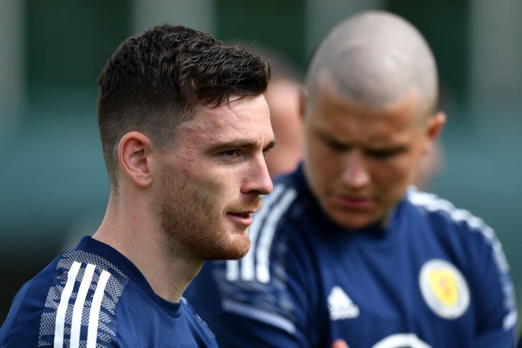 Andy Robertson stepped up as captin against Armenia