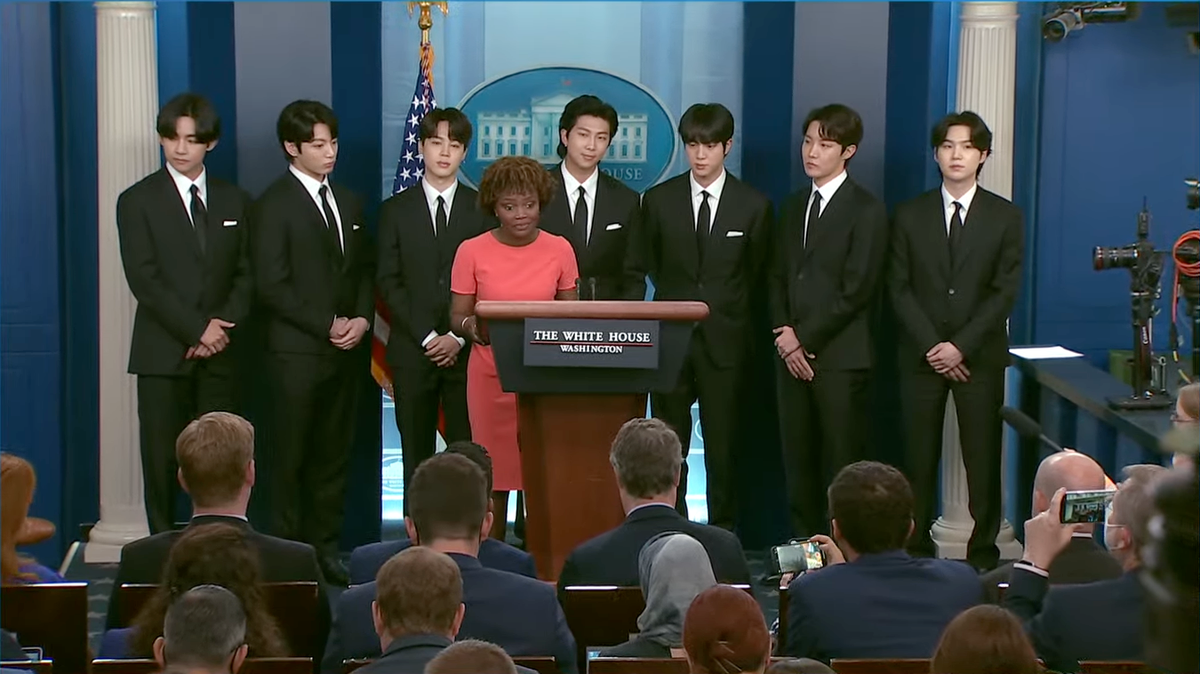 BTS addresses anti-Asian hate in White House Press Briefings: &lsquo;It&rsquo;s not wrong to be different&rsquo;