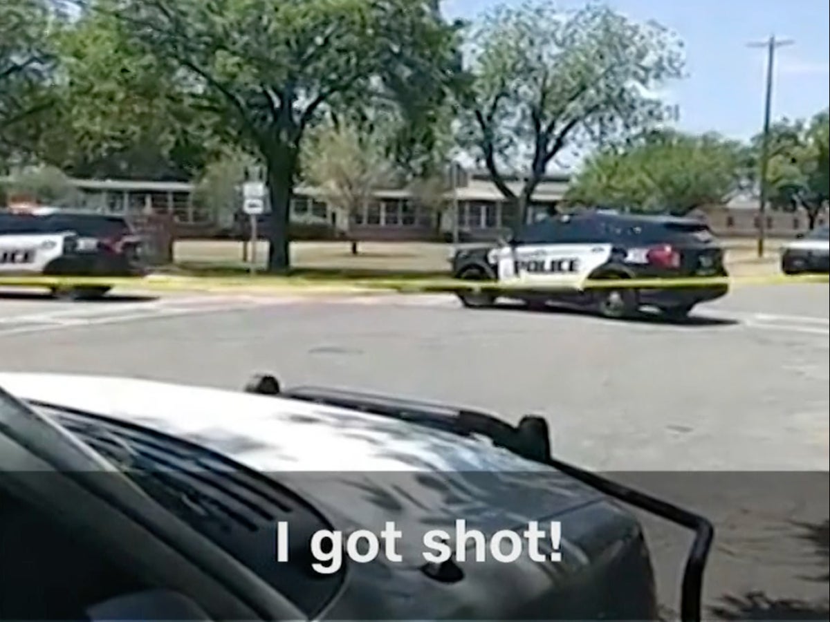 ‘I got shot’: Video captures moment Uvalde student tells Border Patrol agent they had been hit
