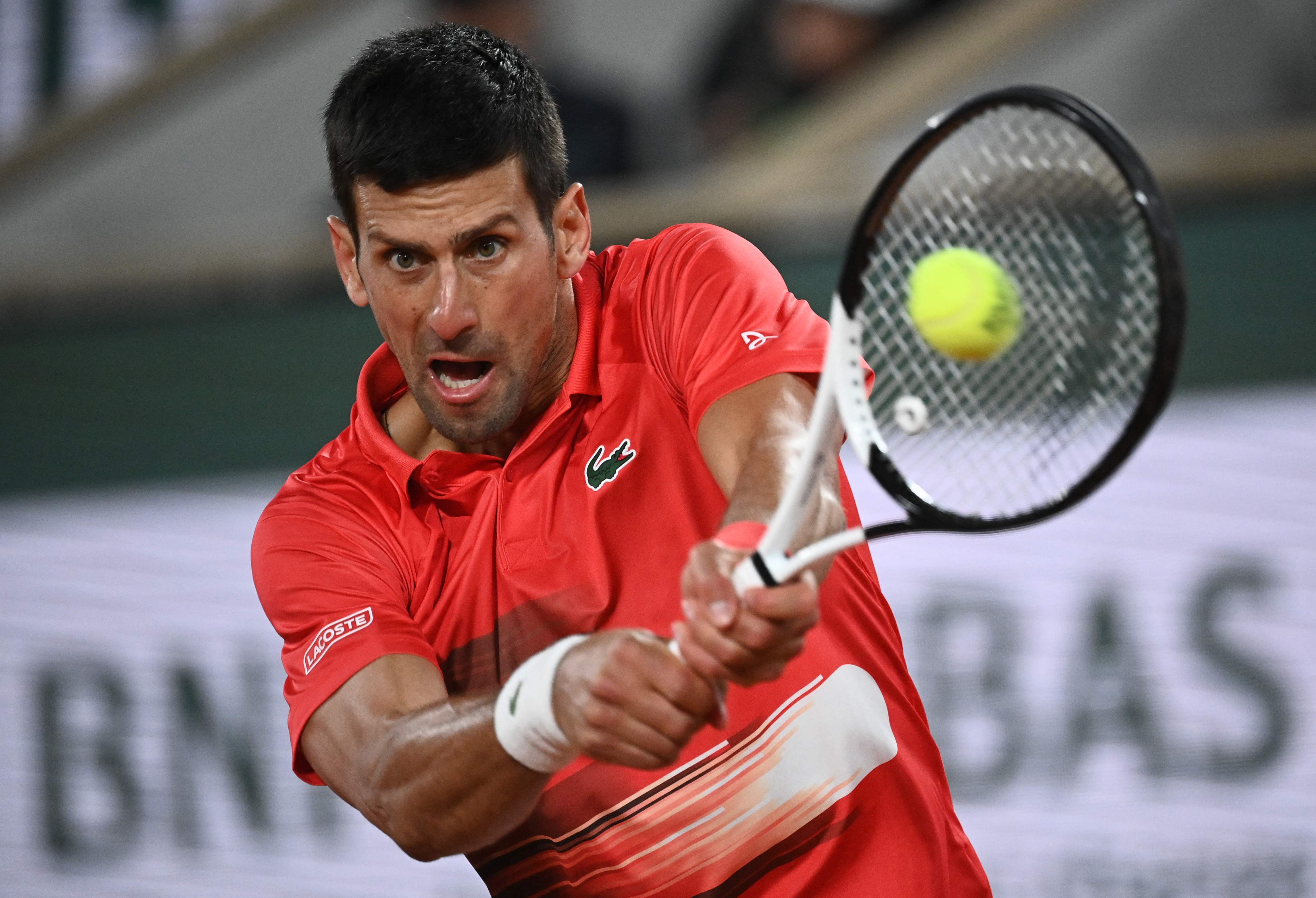Djokovic fought back after initially being blown away by Nadal in the first set