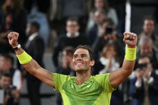 Rafael Nadal defeats Novak Djokovic in late-night epic to reach French Open semi-finals