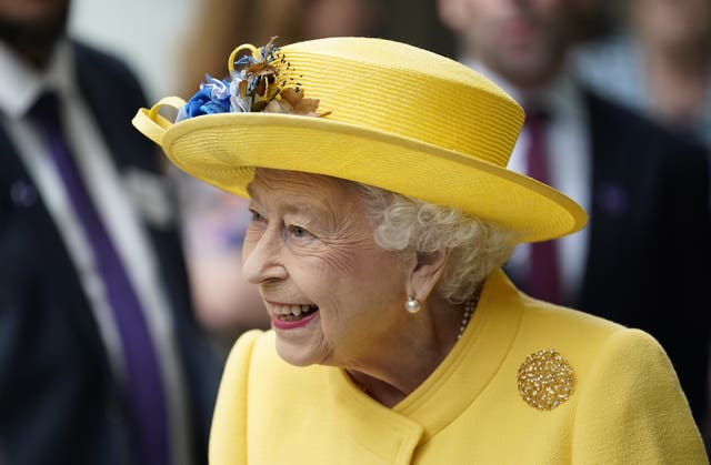The Queen’s plane was forced to abort landing in London on Tuesday as she travelled home to Windsor Castle, it has been reported (Andrew Matthews/PA)