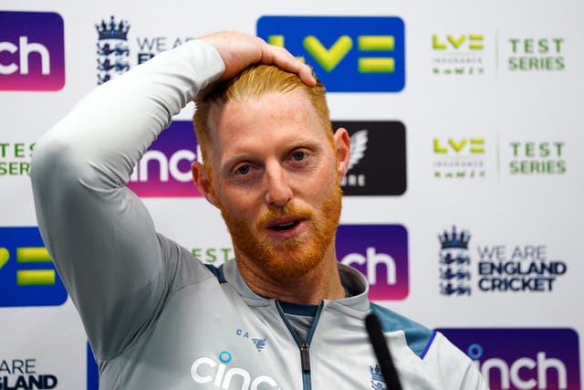 Ben Stokes will lead England against New Zealand at Lord’s on Thursday (Adam Davy//PA)