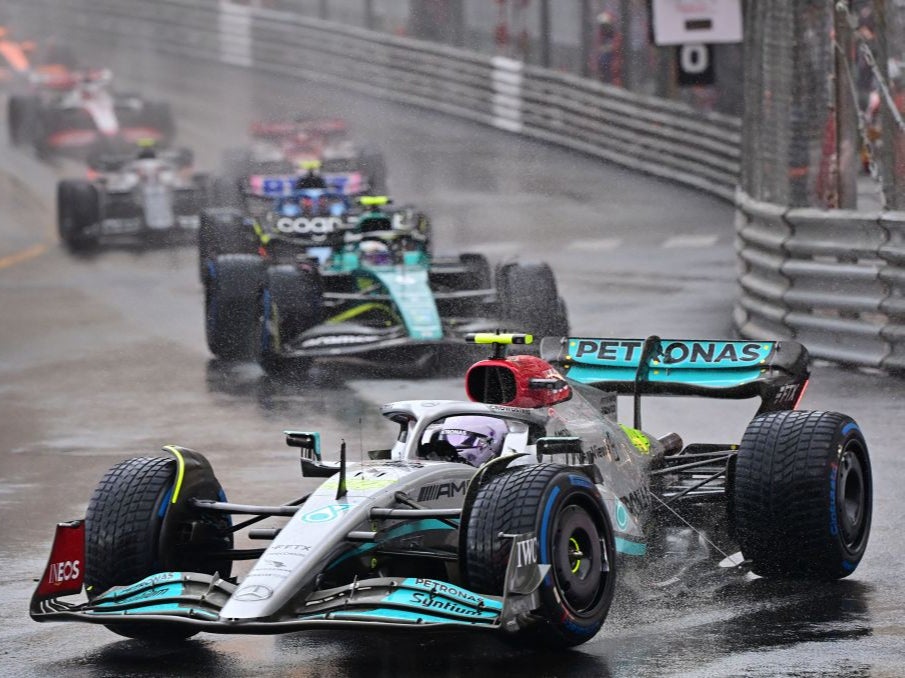 Hamilton finished eighth at the Monaco Grand Prix