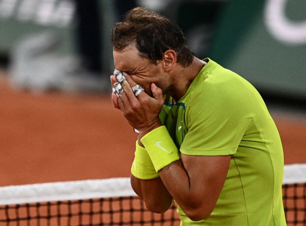 <p>Rafael Nadal’s 13 French Open wins are the most by a player at any major</p>