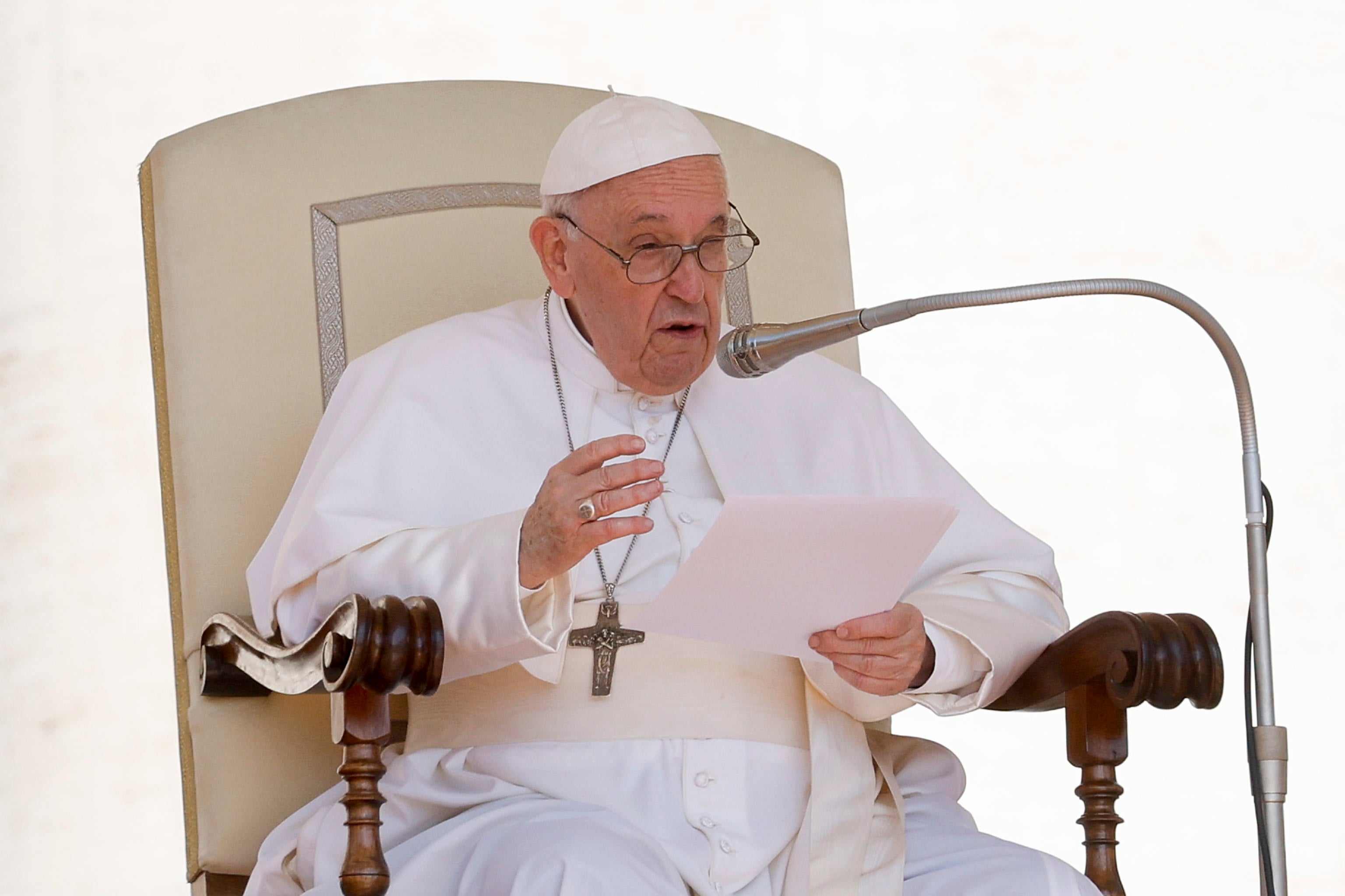 Wheat can’t be ‘weapon of war’, Pope says, urging lifting of Ukraine block